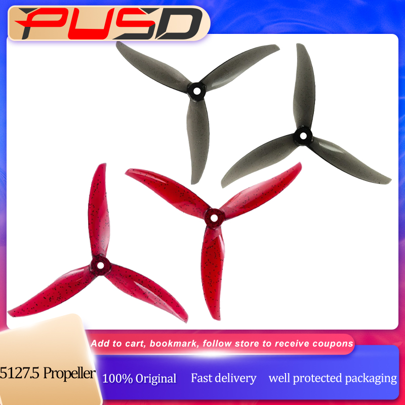 Fpv Drone Propeller - Gemfan Proxy 5127.5 10ペア 10CW+10CCW 3ブレード