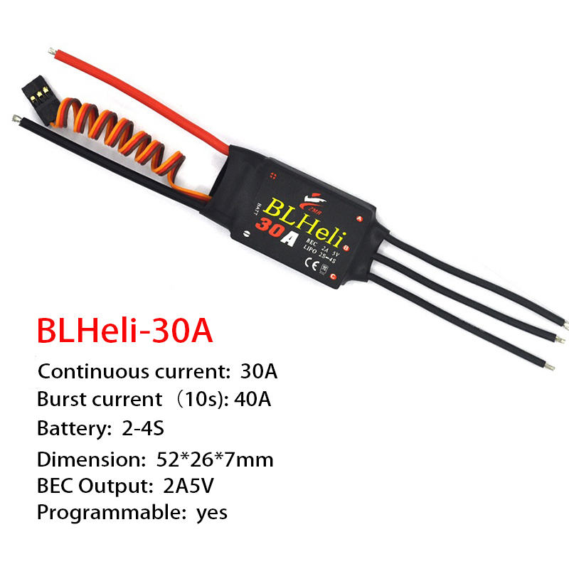 1-3 個ブラシレス ESC BLHeli 20A 30A  - Fpv Drone Quadcopter のレビューと価格