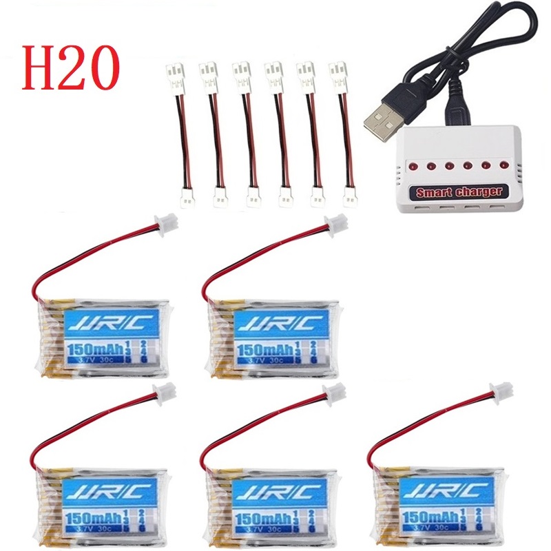 JJRC H20純正バッテリー 3.7V 150mAh JJ - Fpv Drone Charger のレビューと価格