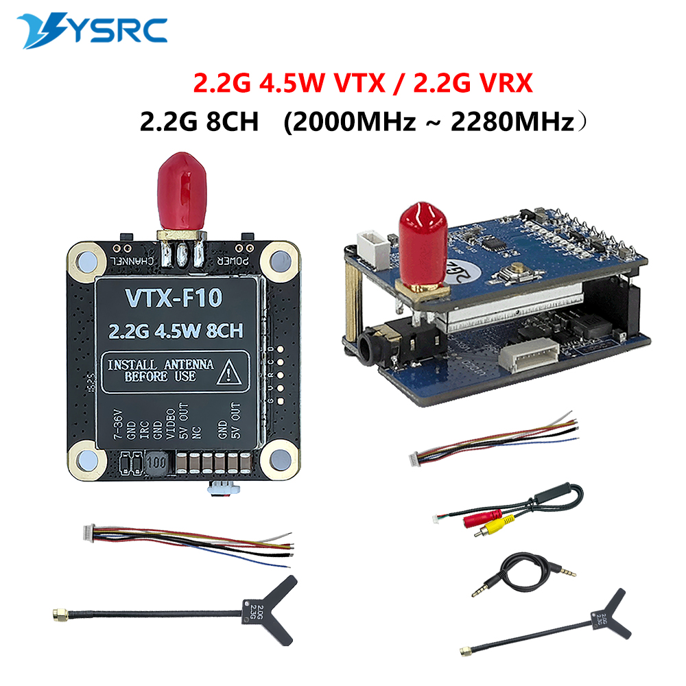 2.0-2.2G 4.5W VTX 8CH FPV ビデオト - Fpv Drone Receiver のレビューと価格