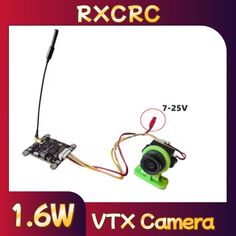 RXCRC 5.8G モジュール 48CH 1.6W VTX - Fpv Drone Receiver のレビューと価格