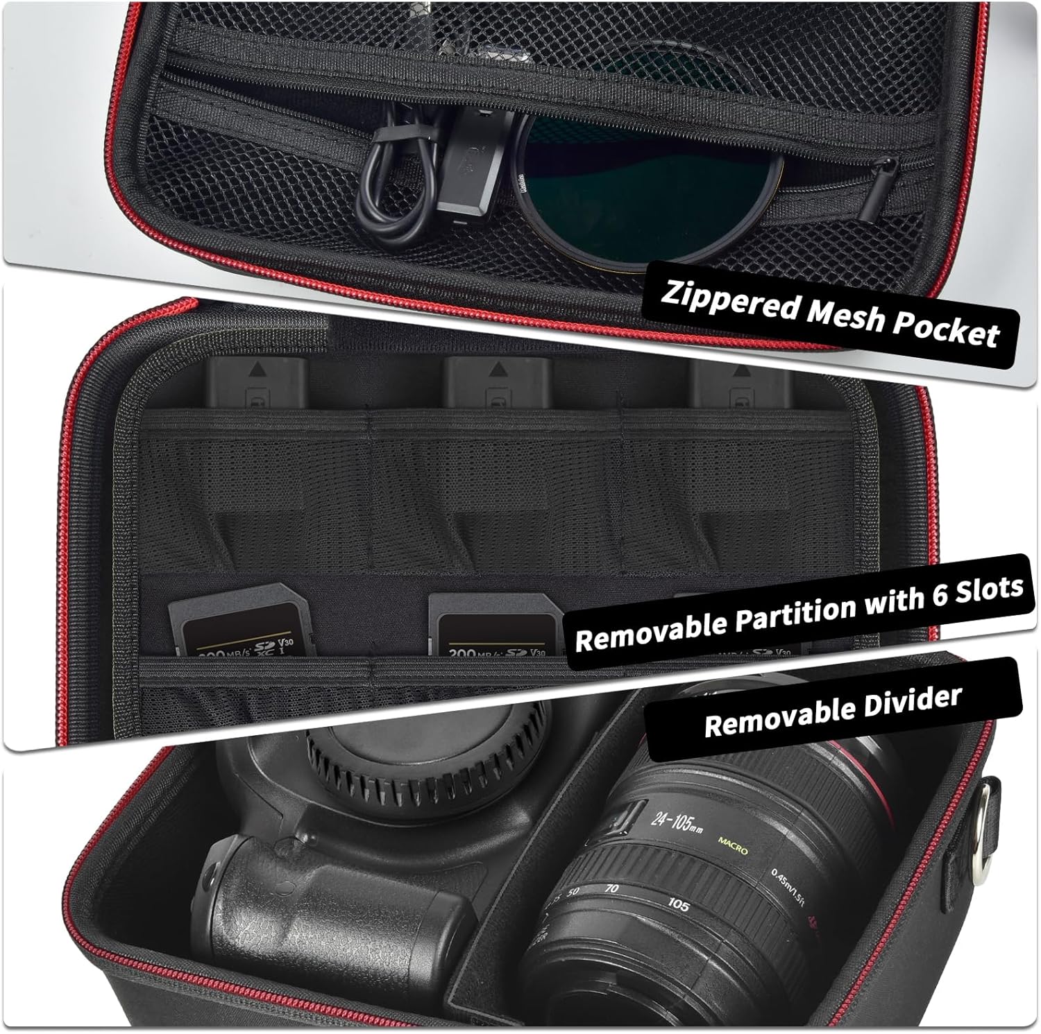 カメラ収納バッグ Canon Eos Rebel T7/R5 - Canon Camera Eos R8 のレビューと価格