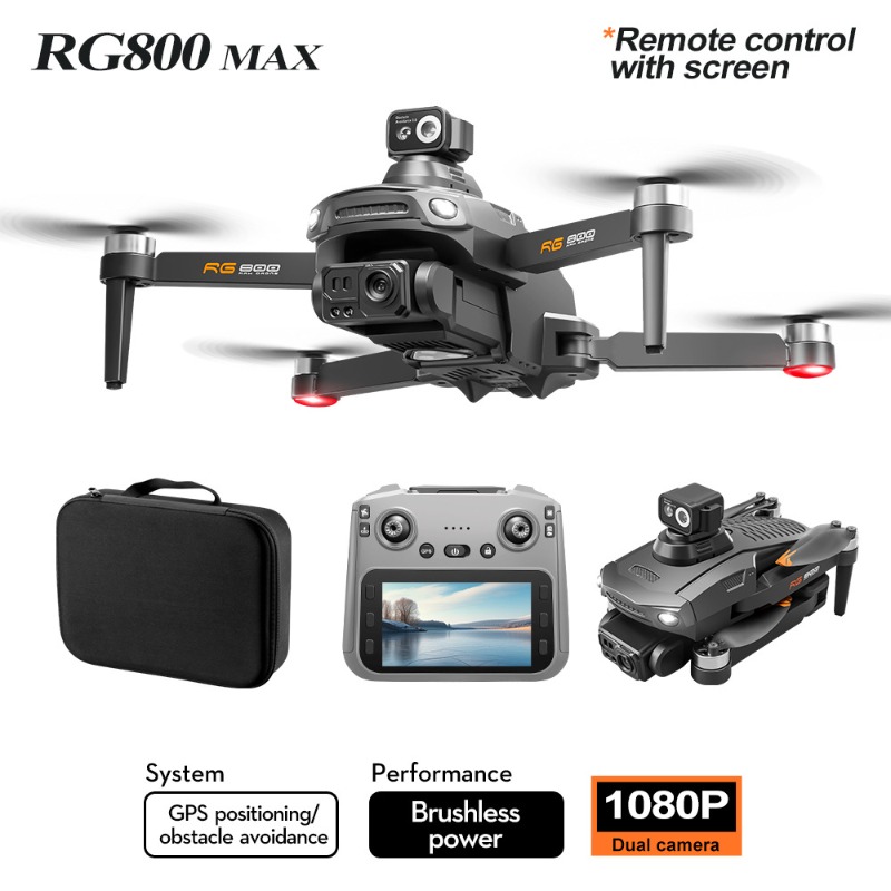 新しい RG800 MAX ドローン 1080P HD カメ - Fpv Drone Charger のレビューと価格