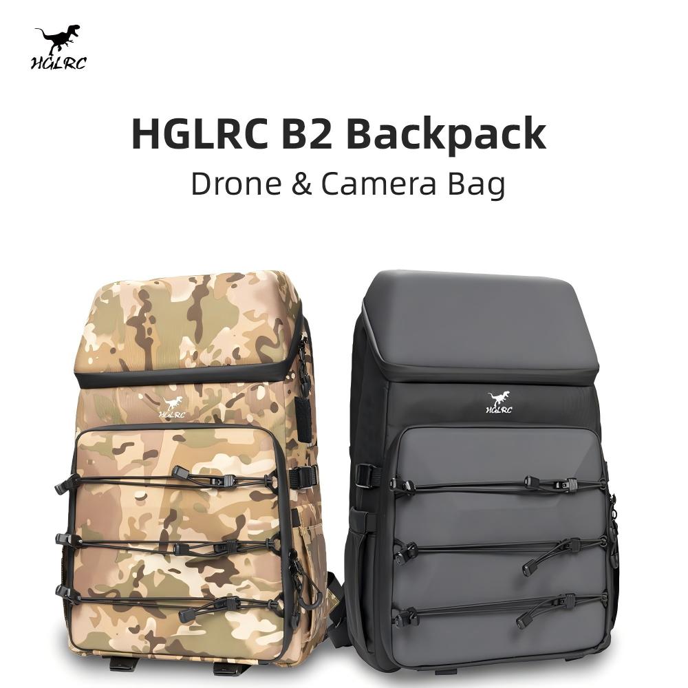 HGLRC B2 ドローン＆カメラバックパック - 47X2 - Fpv Drone Bag のレビューと価格